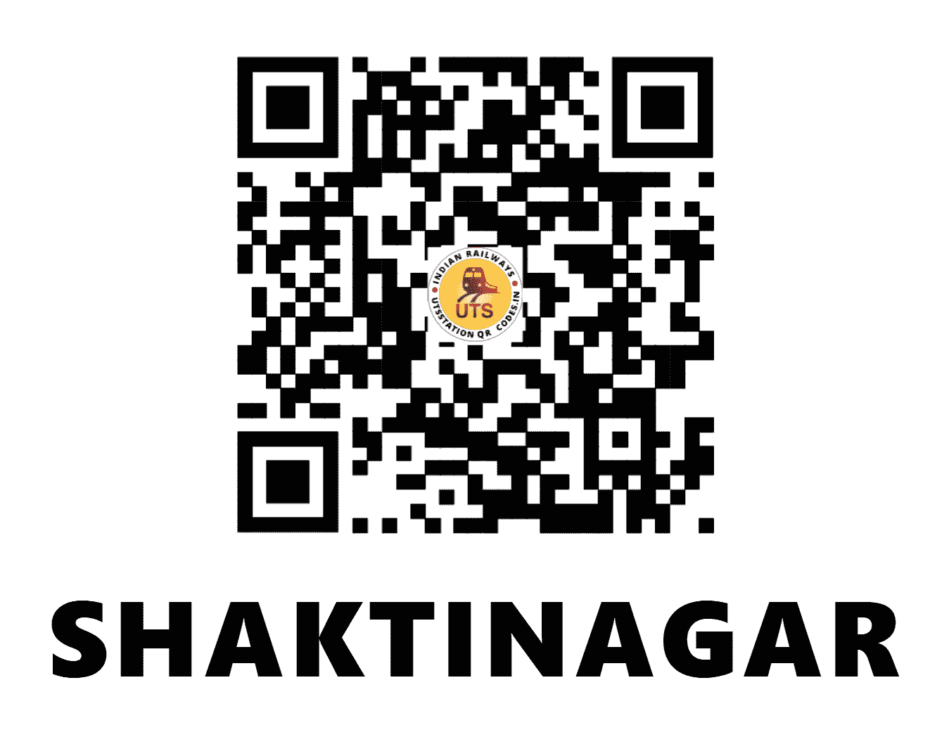 UTS QR Code for SHAKTINAGAR - SKTN - EC (UTTAR PRADESH)